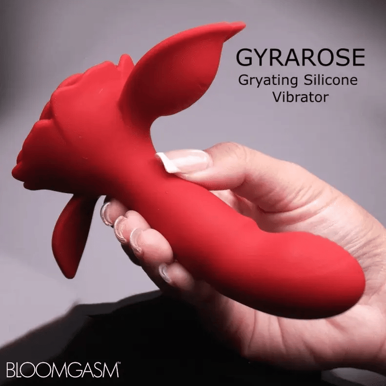 Bloomgasm Gyrarose Gyrating Silicone Vibrator
