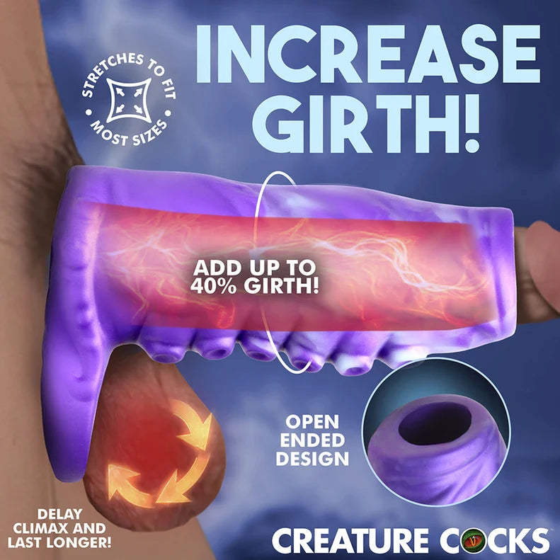 Creature Cock Tenta-Thick Silicone Penis Enhancer