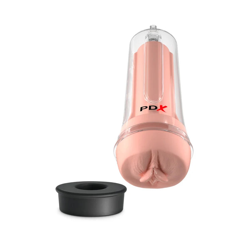 PDX Extreme Wet Pussies Pump System Deep Suck Self Lubricating Stroker