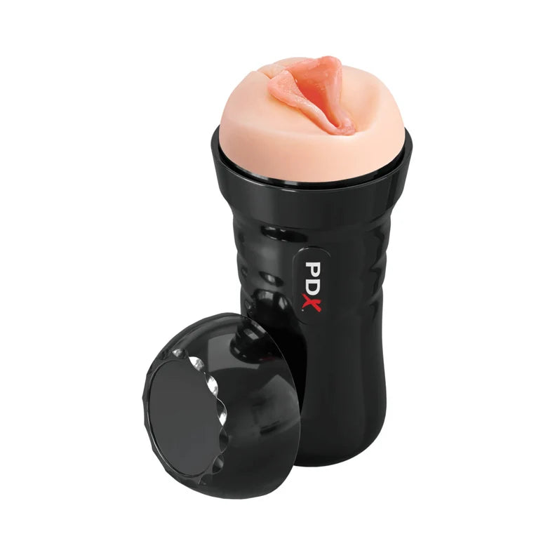 PDX Control Freak Vibrating Pussy Stroker