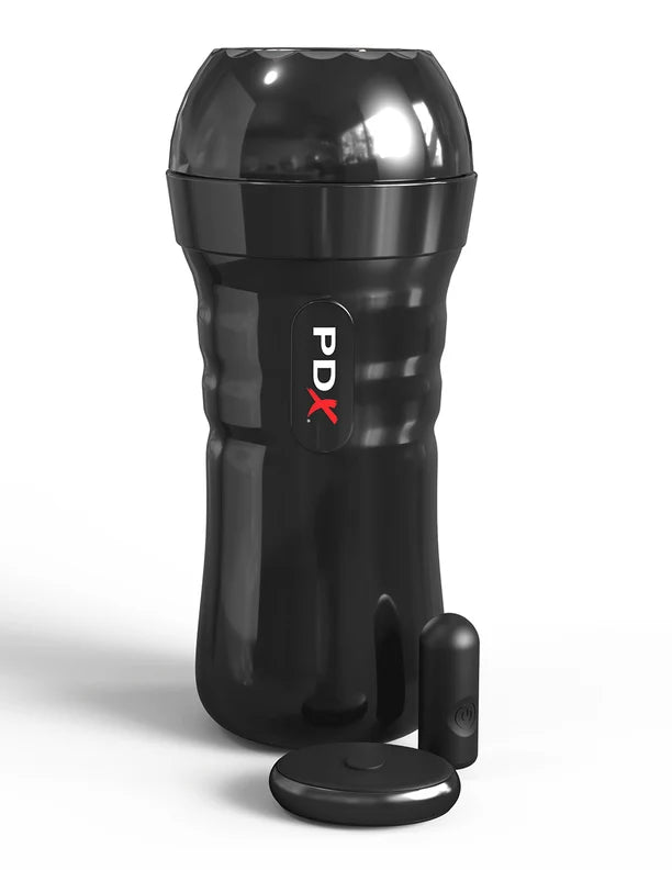 PDX Control Freak Vibrating Pussy Stroker