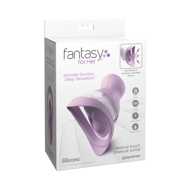 Fantasy For Her Veloura Touch Pleasure Pump