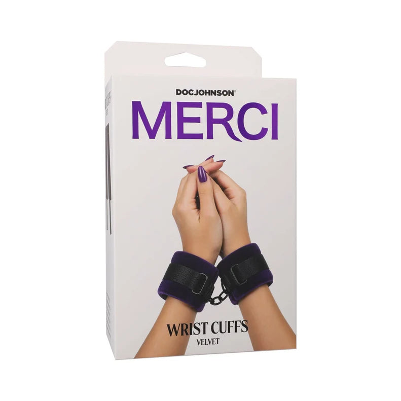 Merci Velvet Wrist Cuffs