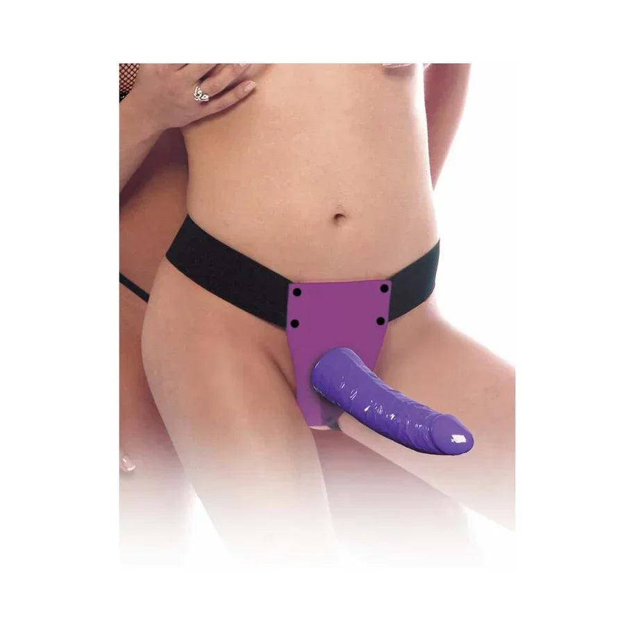 Fetish Fantasy Series Sensual Comfort Strap-On Dildo and Harness 7in