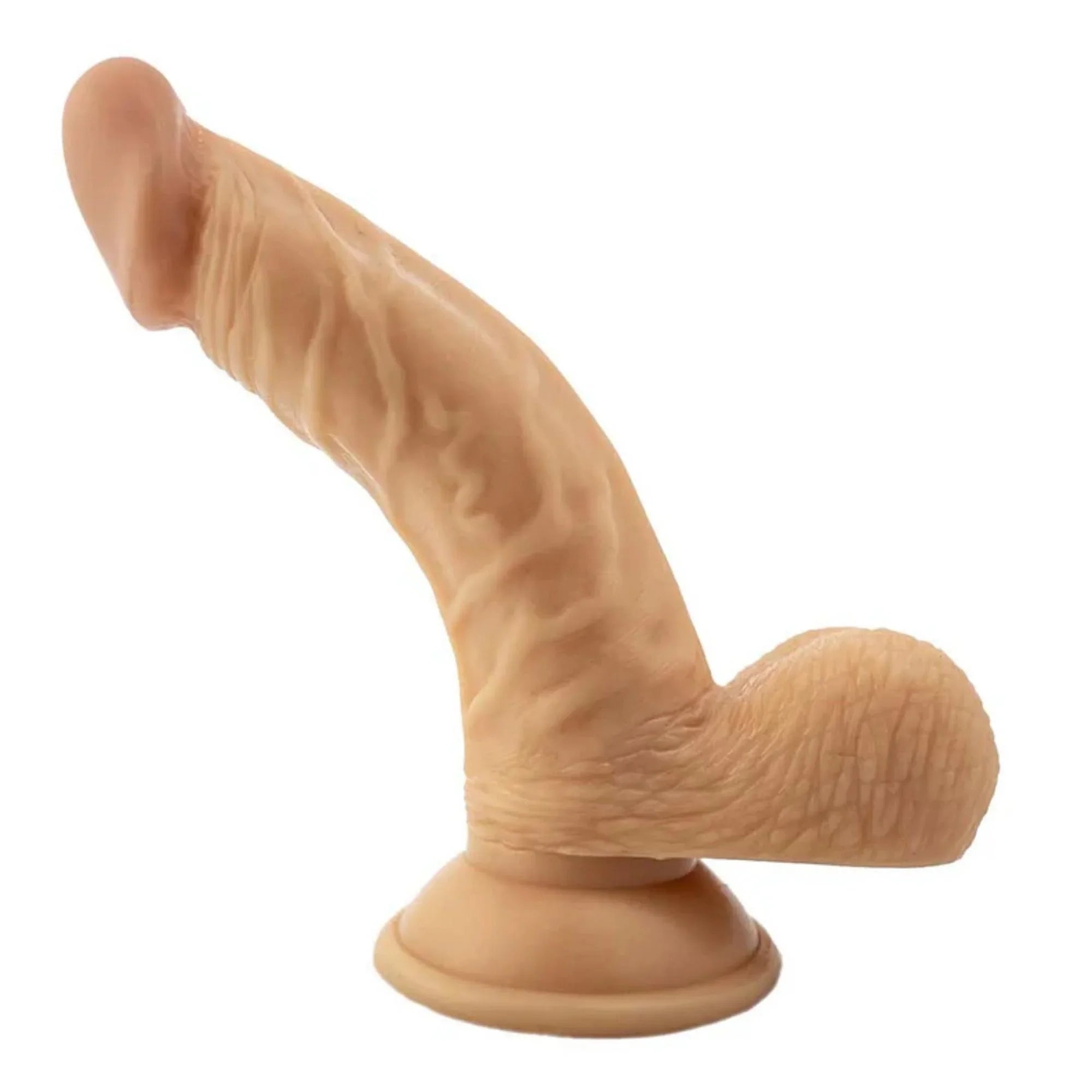 Real Skin All American Whoppers Dildo with Balls 6.5in
