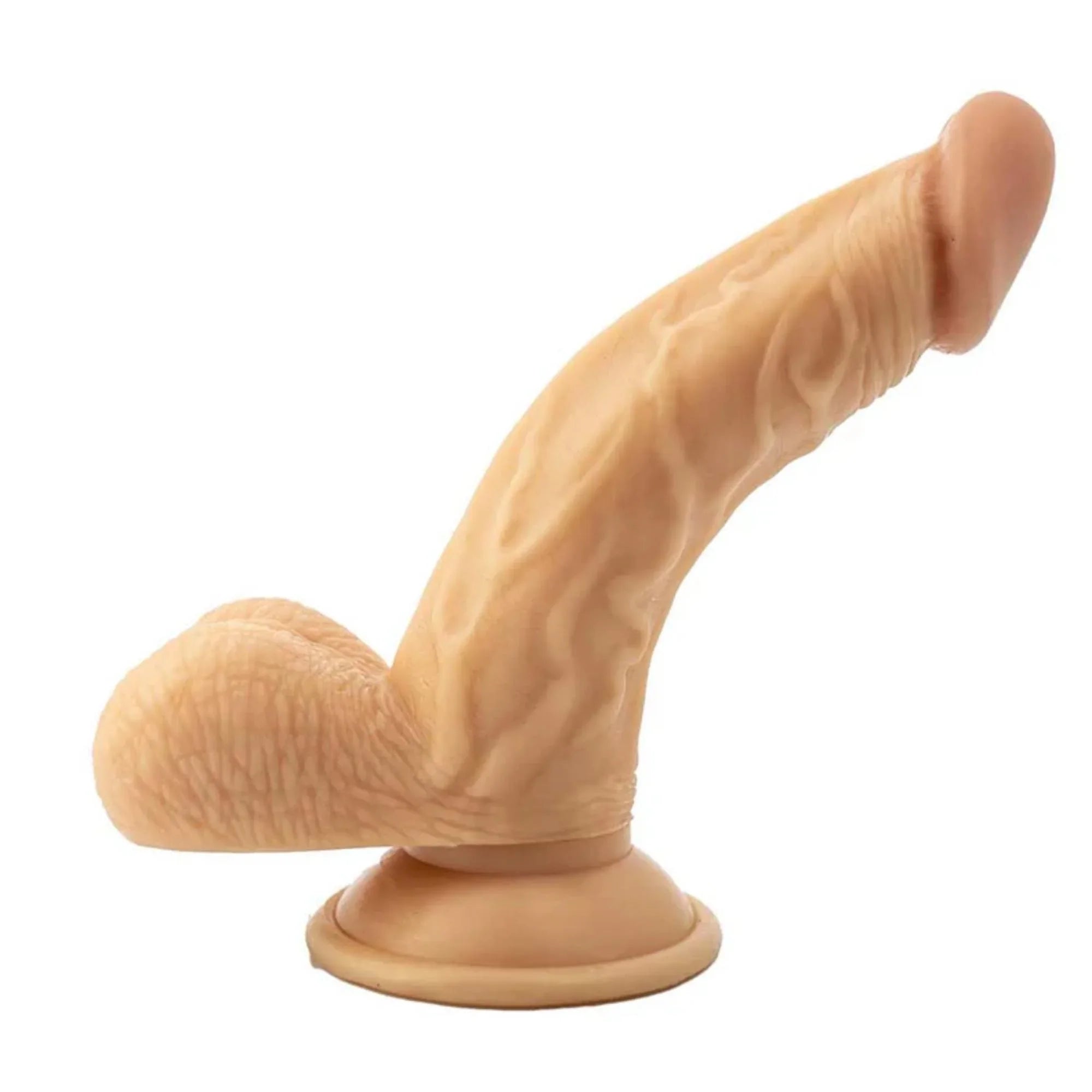 Real Skin All American Whoppers Dildo with Balls 6.5in