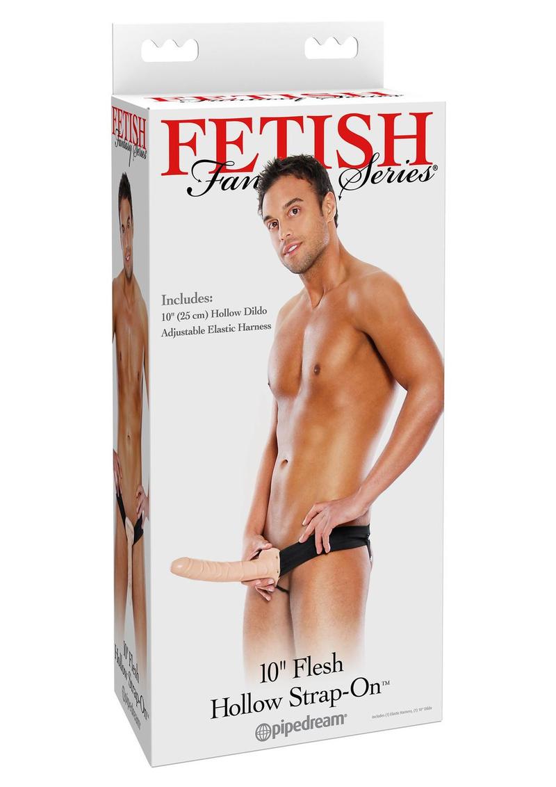 Fetish Fantasy Hollow Strap-On 10in