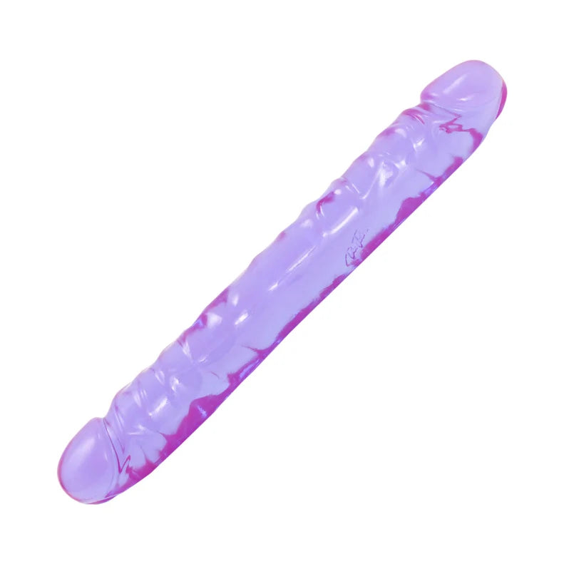 Crystal Jellies Jr. Double Dildo 12in