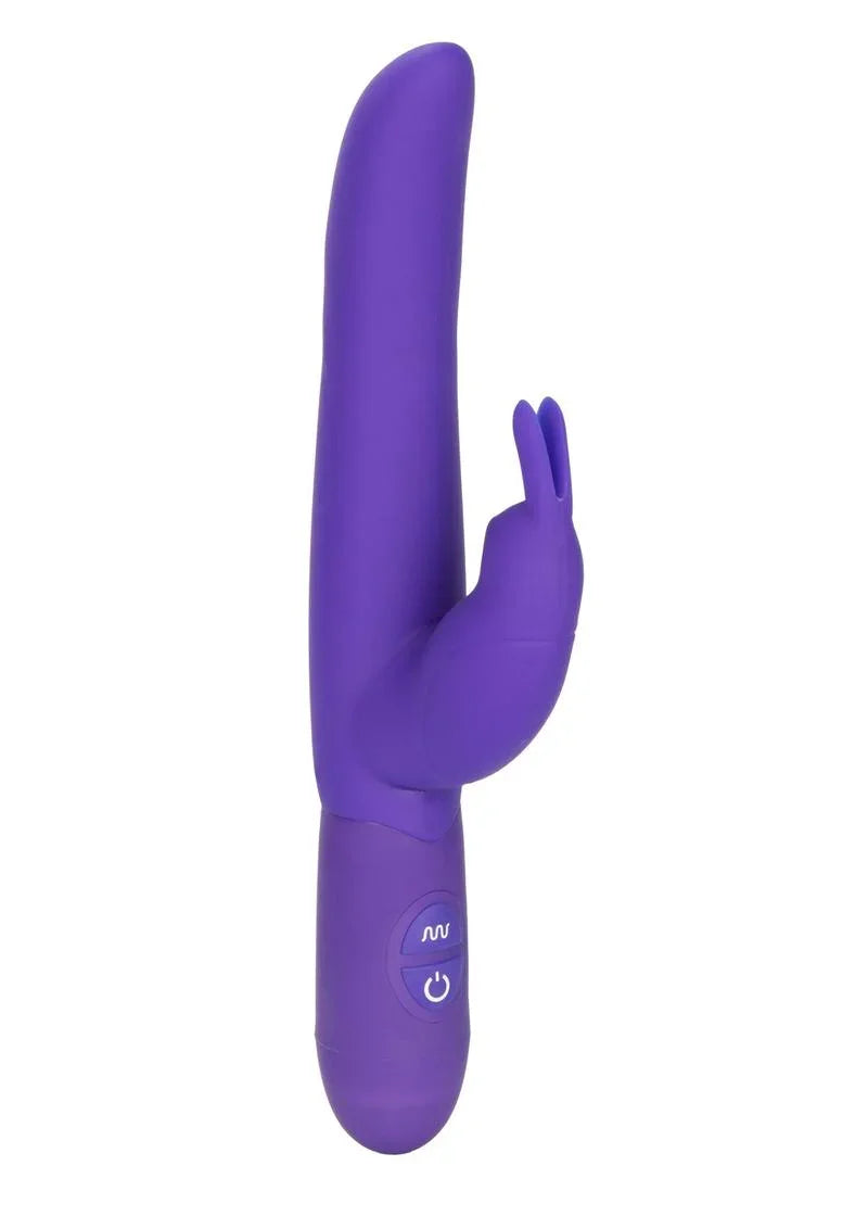 CalExotics Bounding Bunny – Slim Dual Motor Silicone Vibrator with Clitoral Teaser