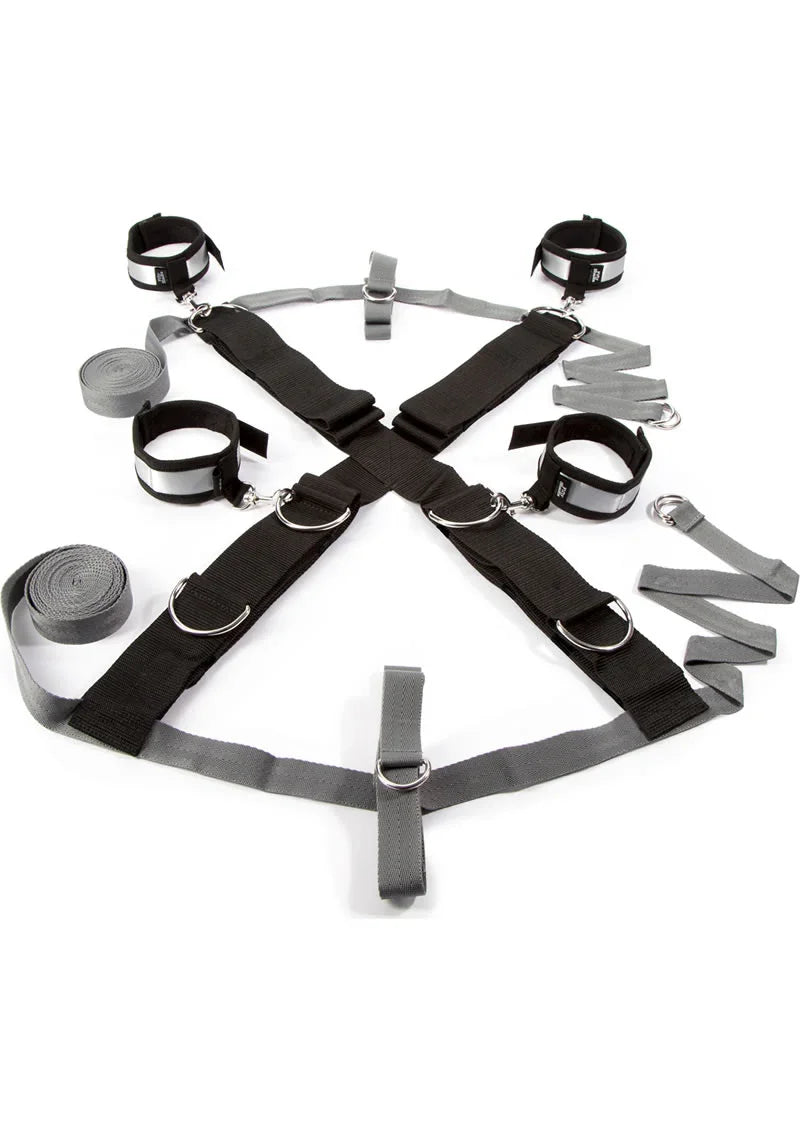 Fifty Shades of Grey Keep Still Over the Bed Cross Restraint