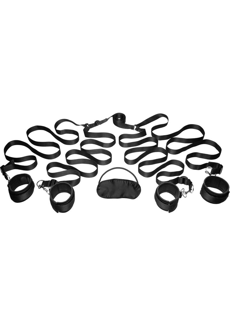 Frisky Bedroom Restraint Kit – Under-Bed Adjustable Cuff System