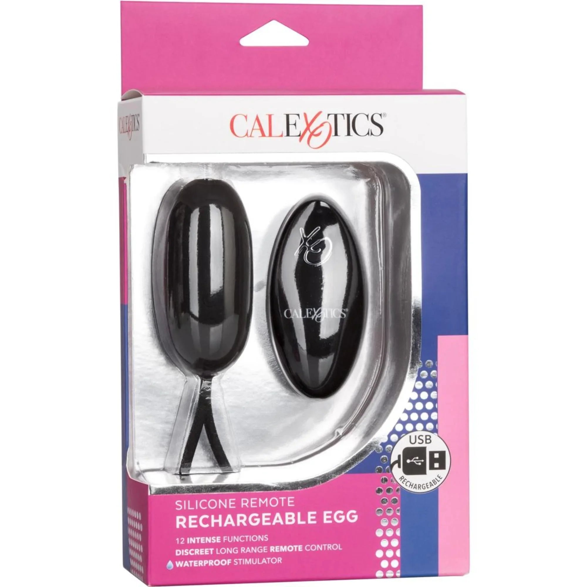 CalExotics Silicone Rechargeable Egg with Remote Control