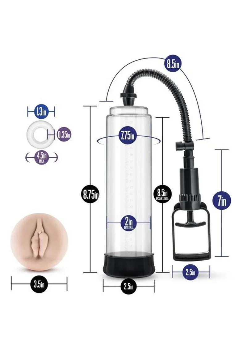 Performance VX4 Male Enhancement Penis Pump System 10in