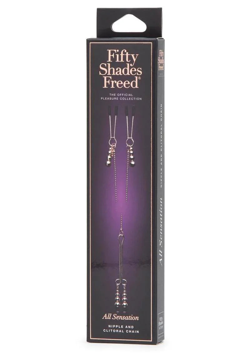 Fifty Shades Freed All Sensation Nipple & Clitoral Chain