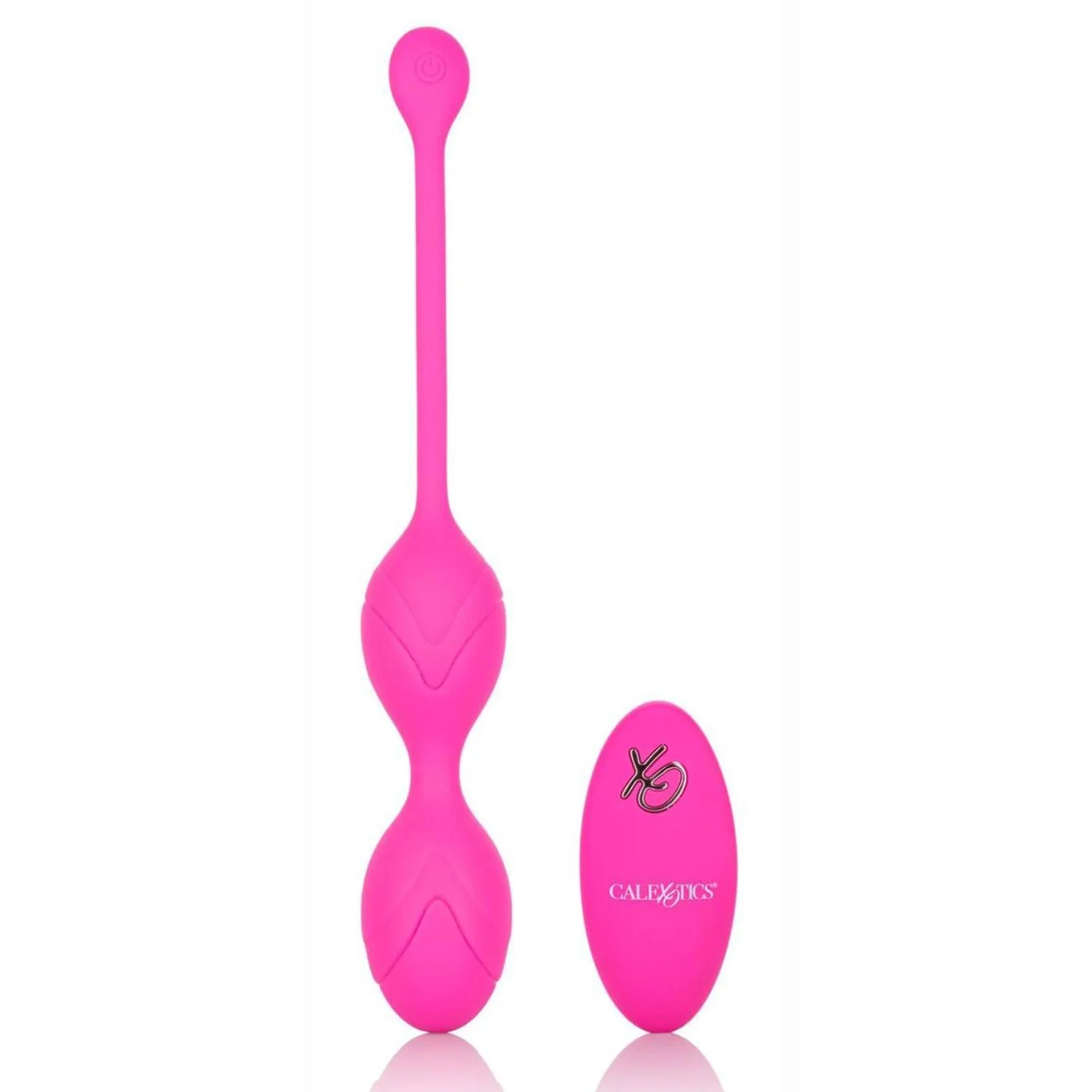 Dual Motor Kegel System Rechargeable Vibrating Silicone Kegel Balls with Remote Control