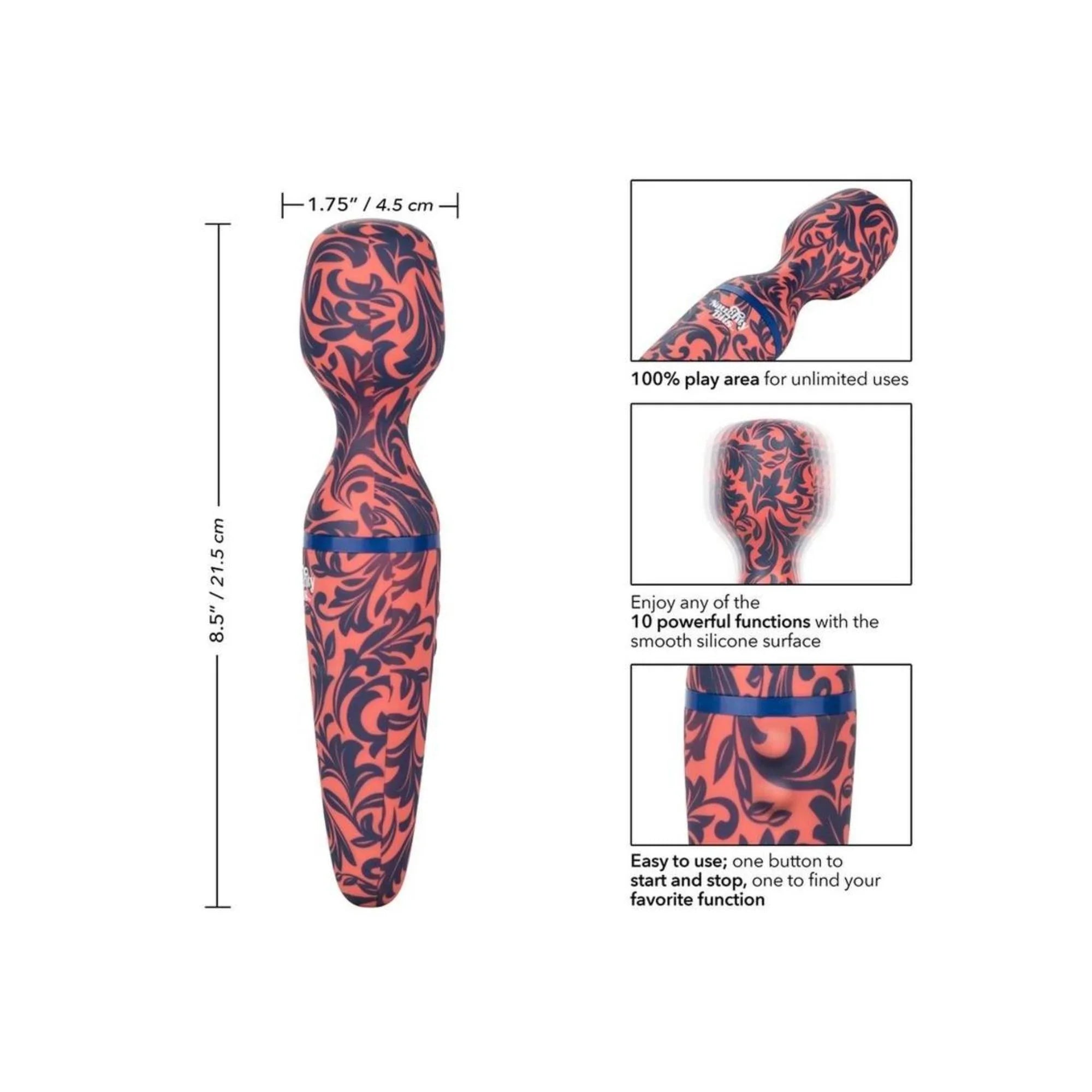 CalExotics Naughty Bits W.I.L.F. Wand I'd Like to F**k