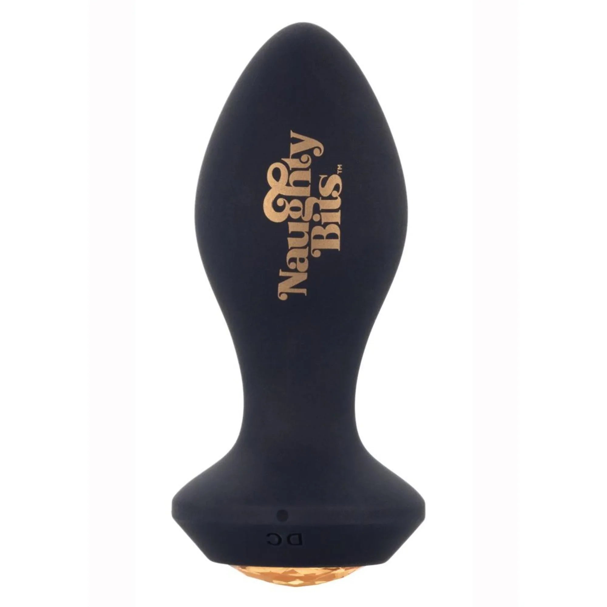 CalExotics Naughty Bits Shake Your Ass Petite Vibrating Silicone Rechargeable Butt Plug