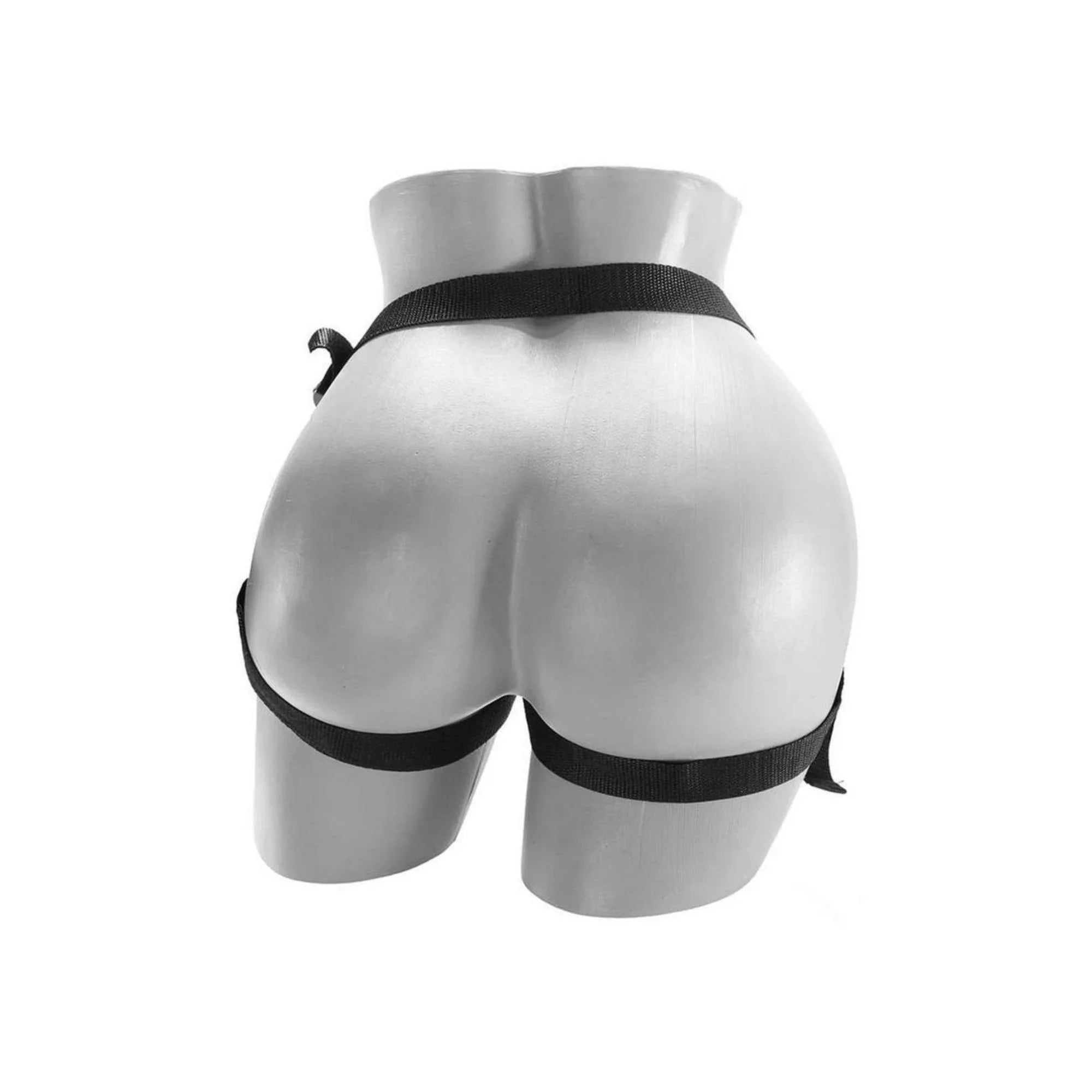 Natural Strap-On Harness with Dong 7in