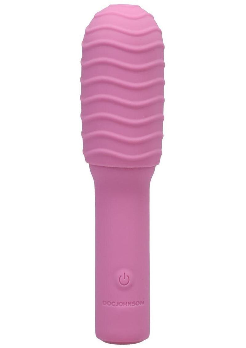 Pocket Rocket Elite Silicone Rechargeable Mini Vibrator with Removable Sleeve