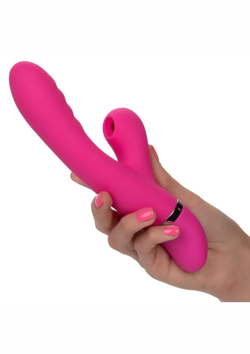 CalExotics Foreplay Frenzy Pucker Silicone Rabbit Vibrator