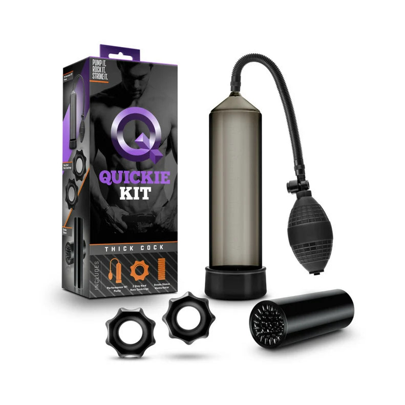 Quickie Kit Thick Cock Penis Pump