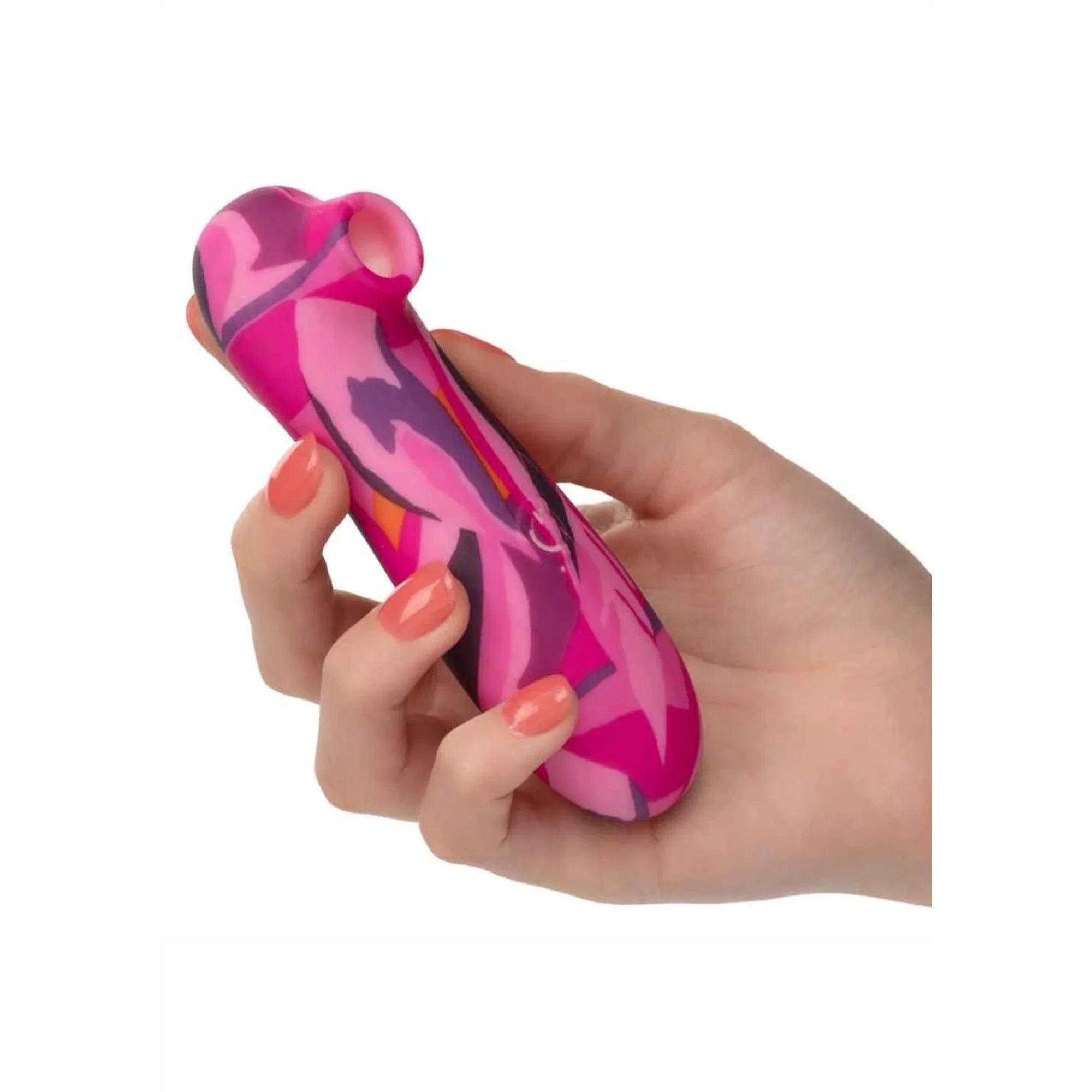 CalExotics Naughty Bits Suck Buddy Playful Rechargeable Silicone Massager