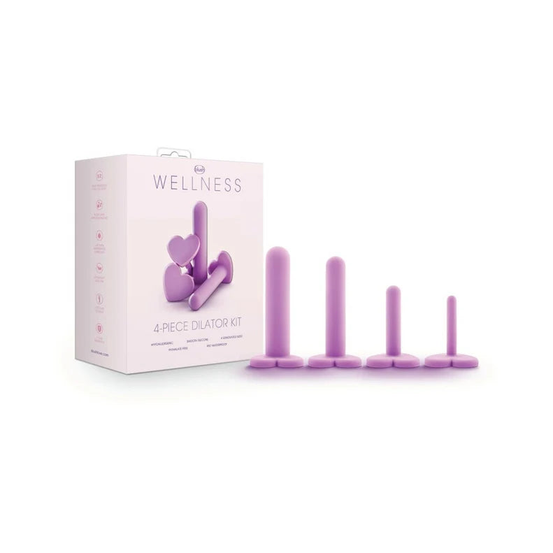 Wellness 4-Piece Silicone Dilator Kit