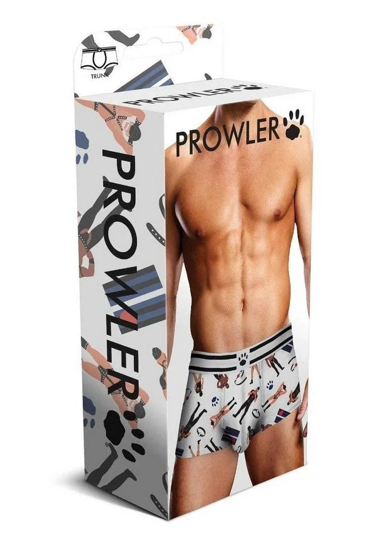 Prowler Leather Pride Trunk - White/Black