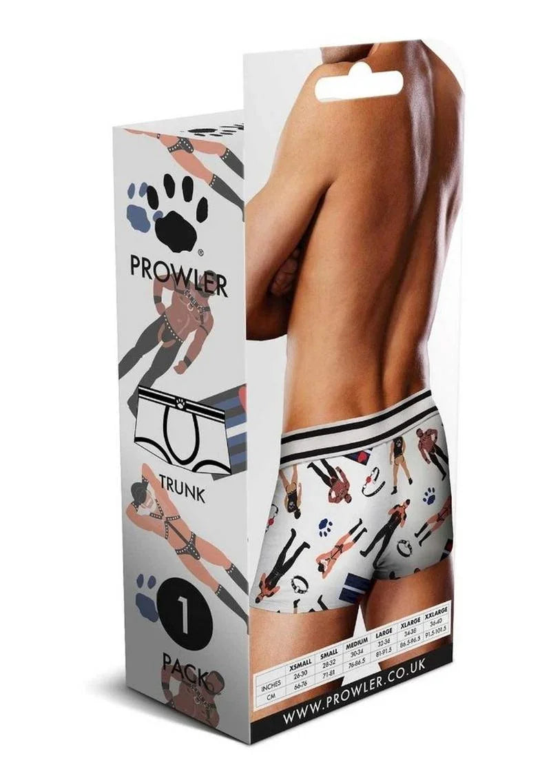 Prowler Leather Pride Trunk - White/Black
