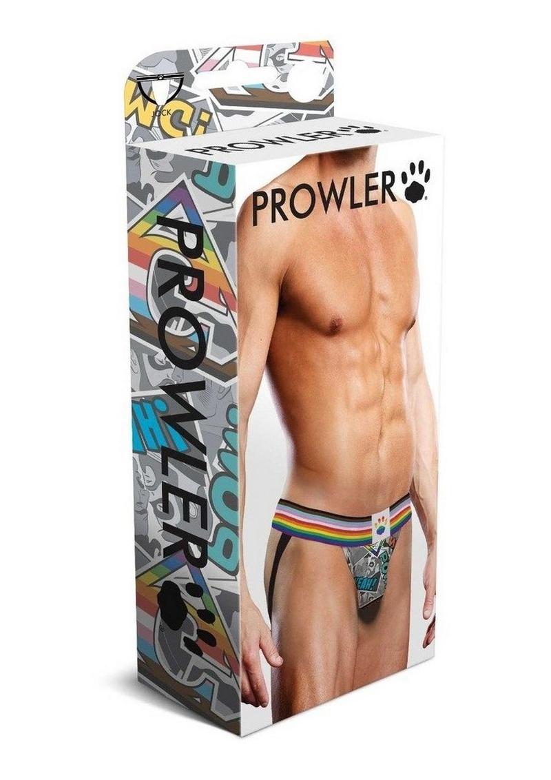 Prowler Comic Book Jock - Gray/Multicolor