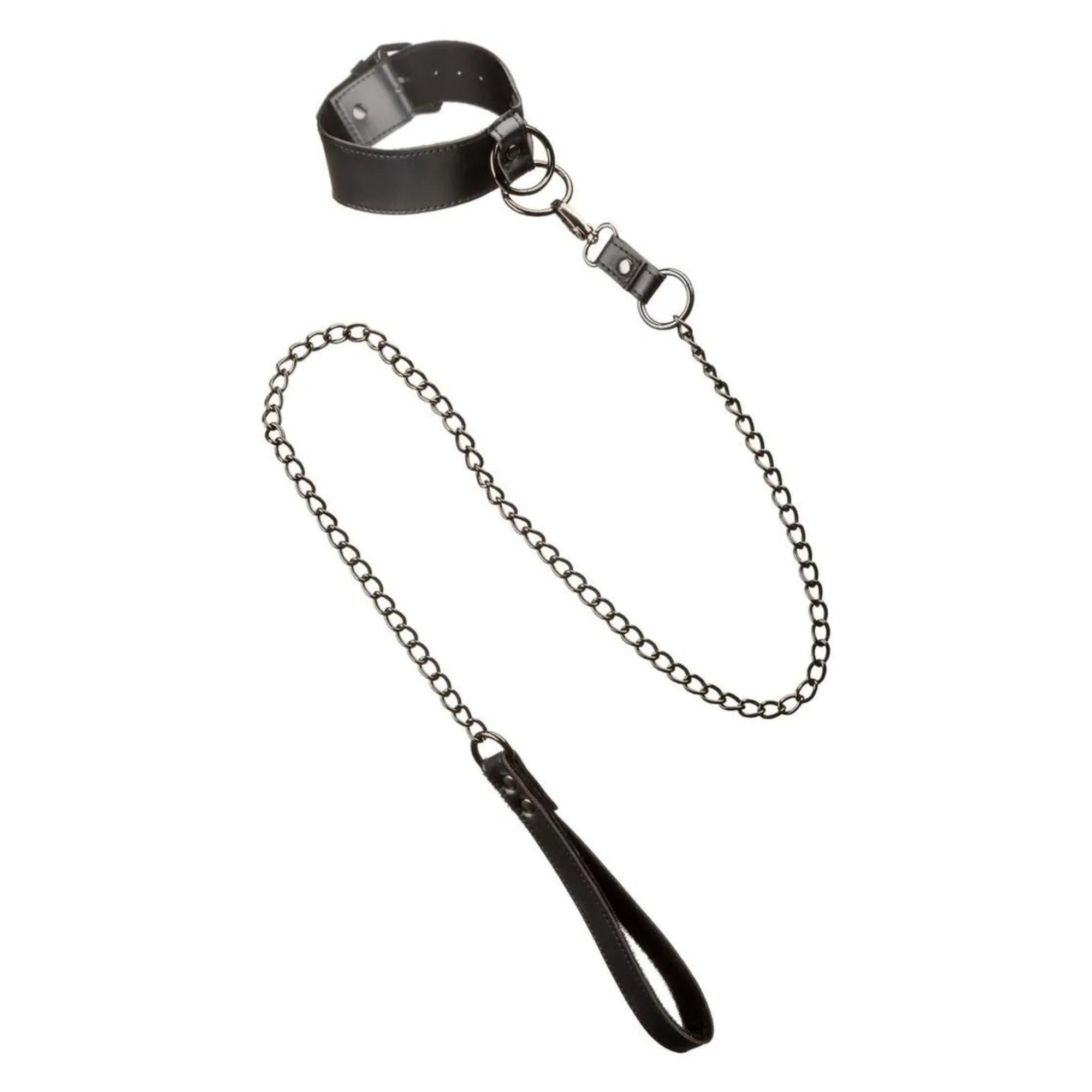CalExotics Euphoria Collection Collar with Chain Leash