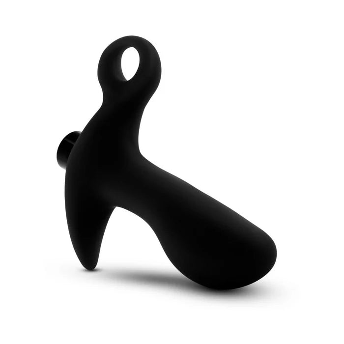 Anal Adventures – Platinum Silicone Rechargeable Vibrating Prostate Massager 01