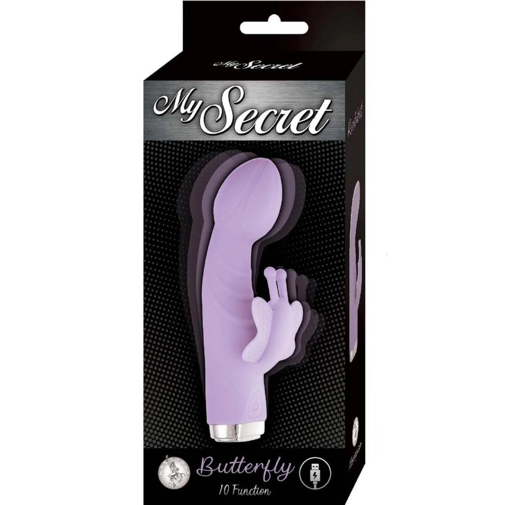 My Secret Butterfly Rechargeable Silicone Rabbit Vibrator
