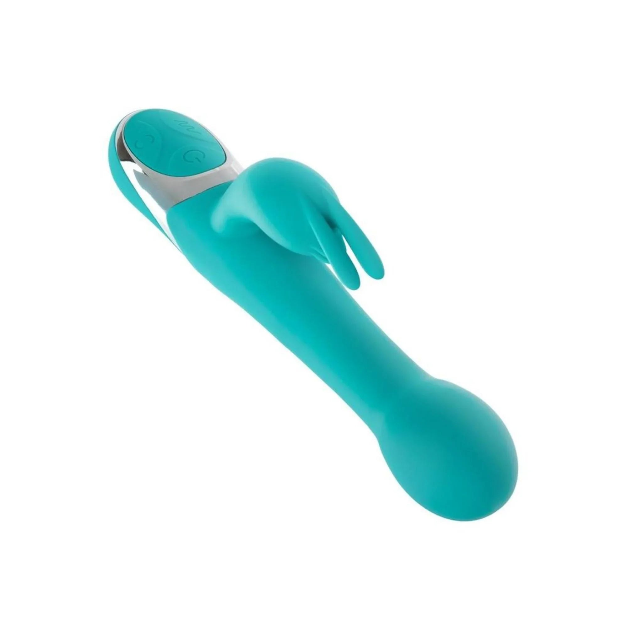 CalExotics Enchanted Oscillate Rechargeable Silicone Rabbit Vibrator