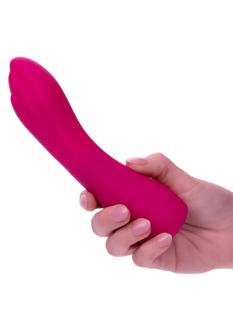 CalExotics Gem Vibe Collection Curve Rechargeable Silicone G-Spot Vibrator