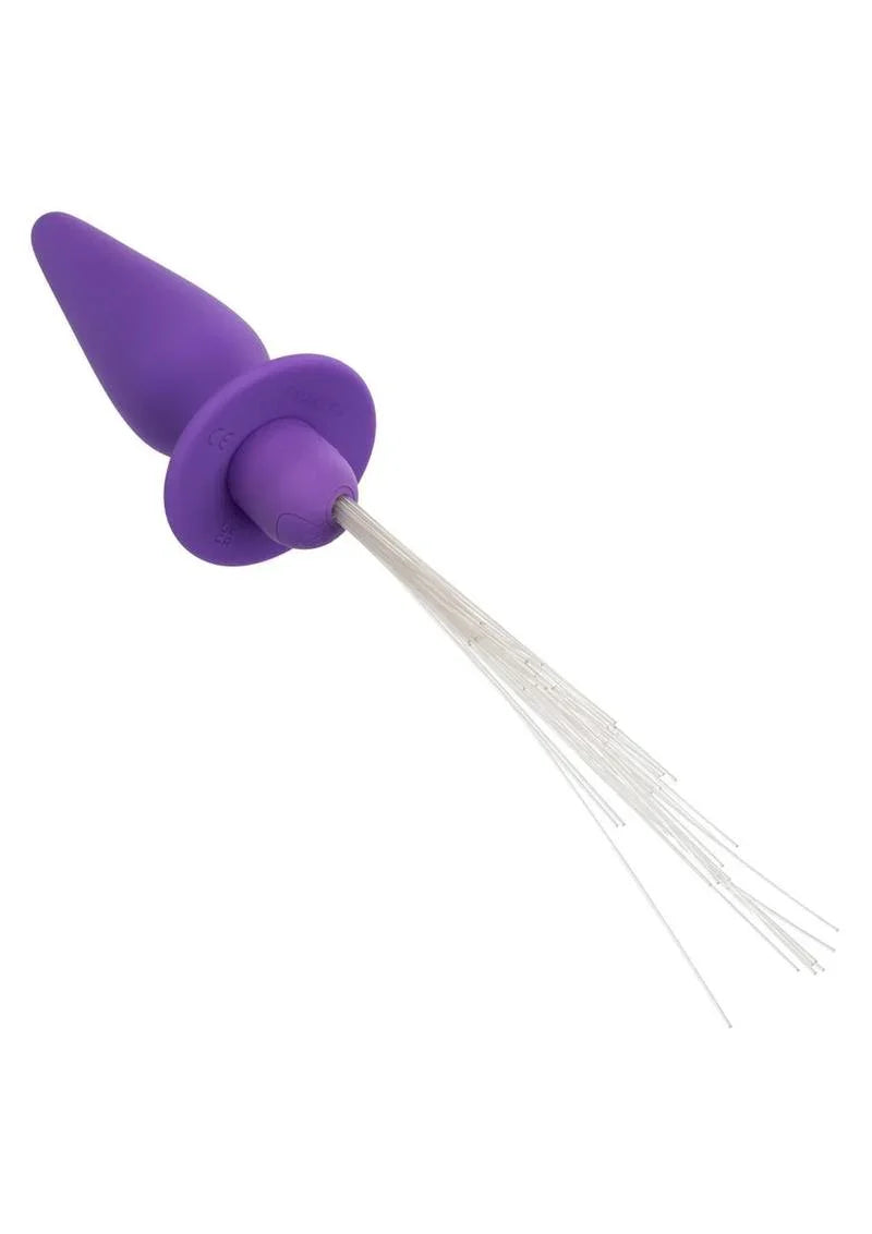 CalExotics Southern Lights Rechargeable Silicone Vibrating Light Up Anal Probe