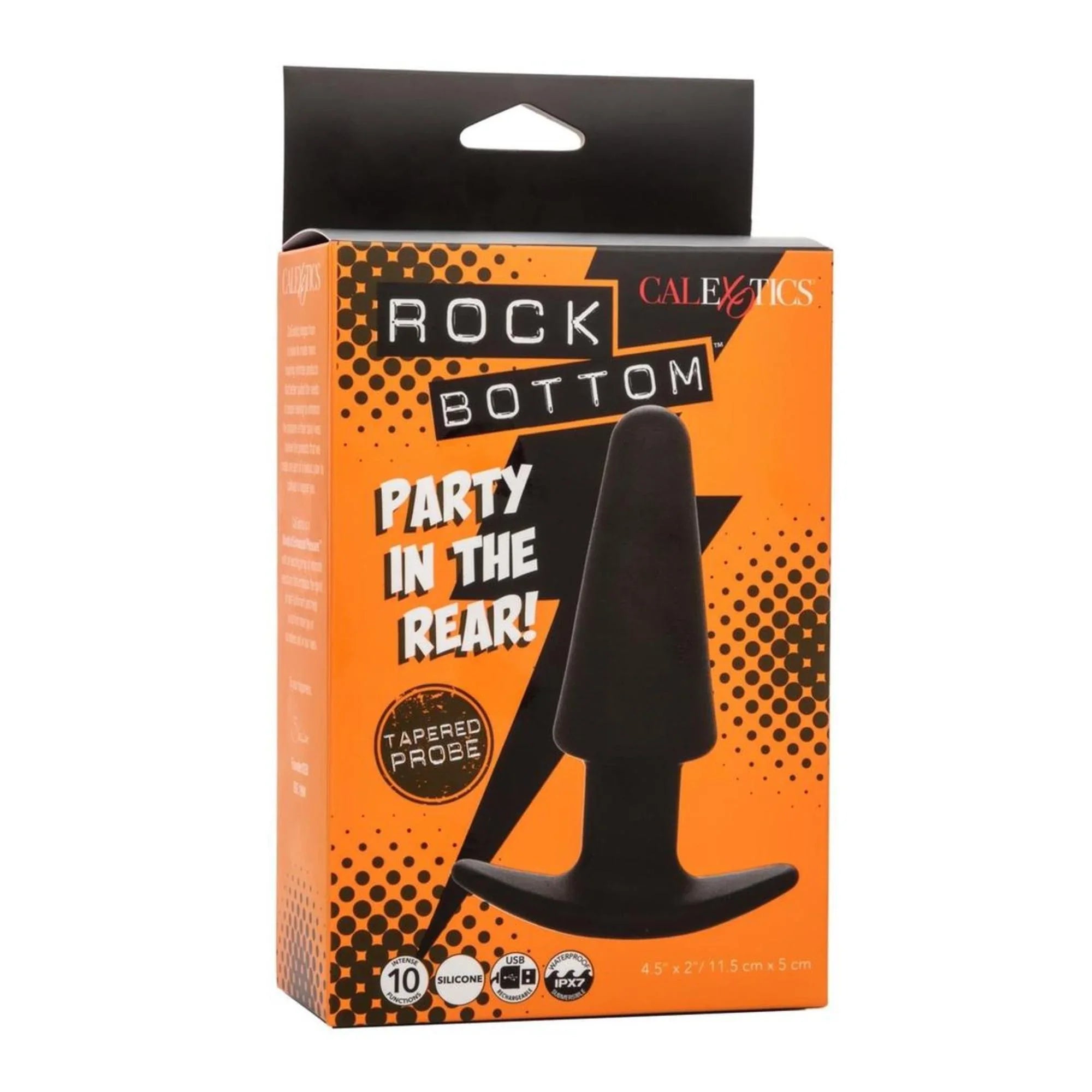CalExotics Rock Bottom Tapered Rechargeable Silicone Probe