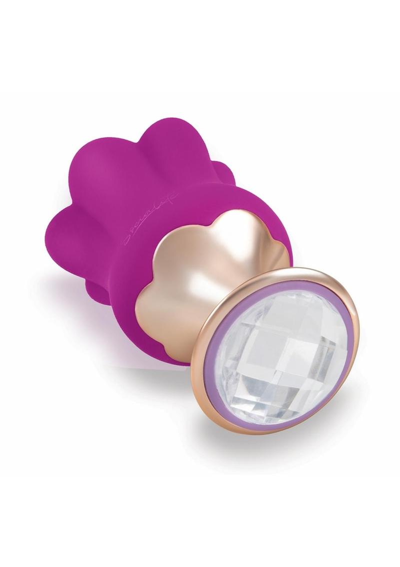 Bodywand Socialite Octan Rechargeable Silicone Massager – Jeweled Flower-Bud Vibe