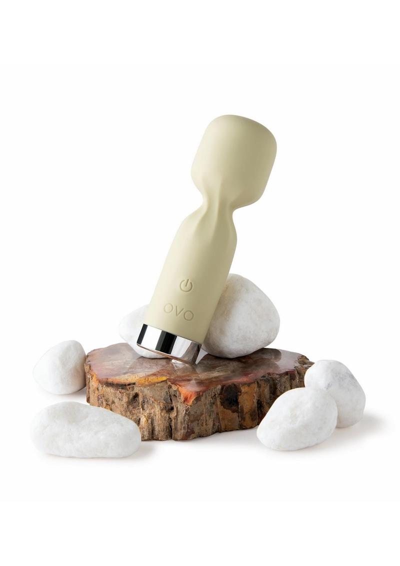 OVO Earth Kalahari Rechargeable Silicone Vibrator – 10-Mode Mini Wand