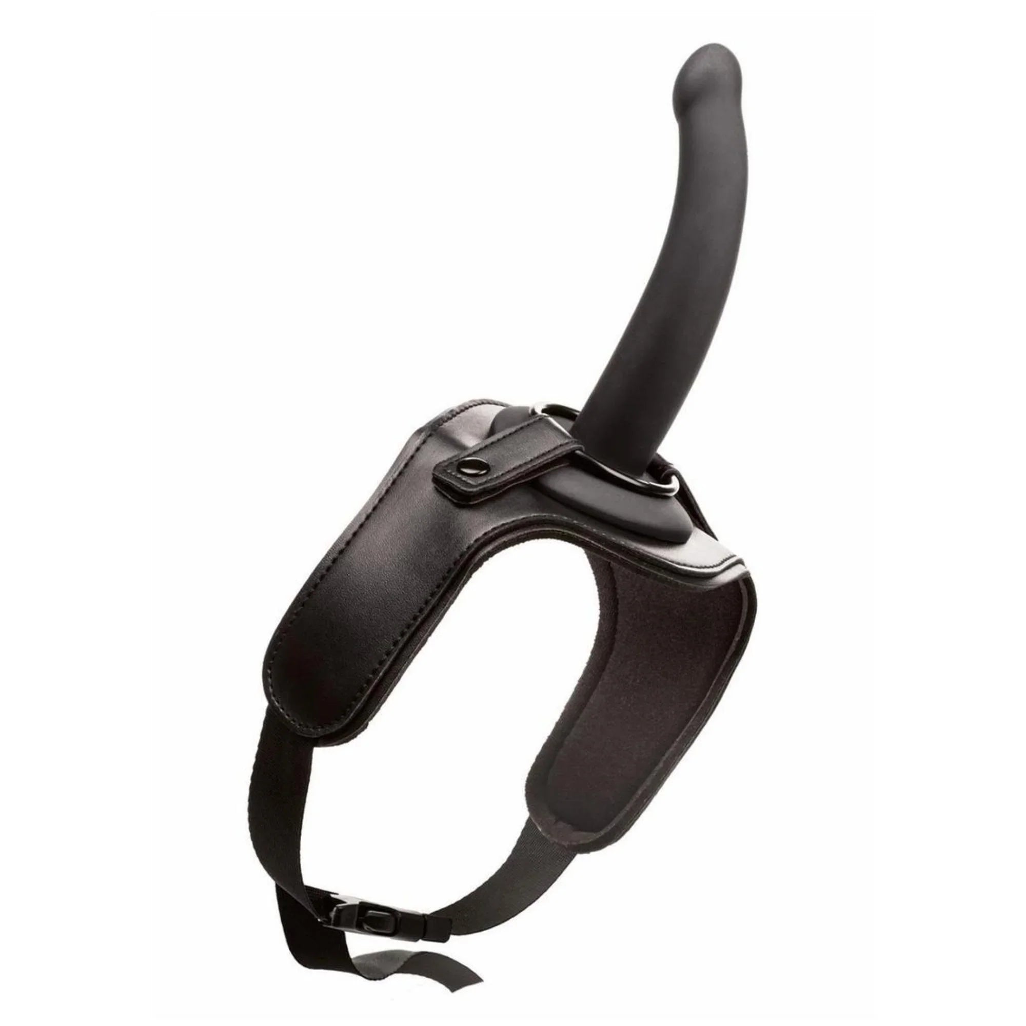 CalExotics Onyxxx Thigh Strap With Silicone Probe