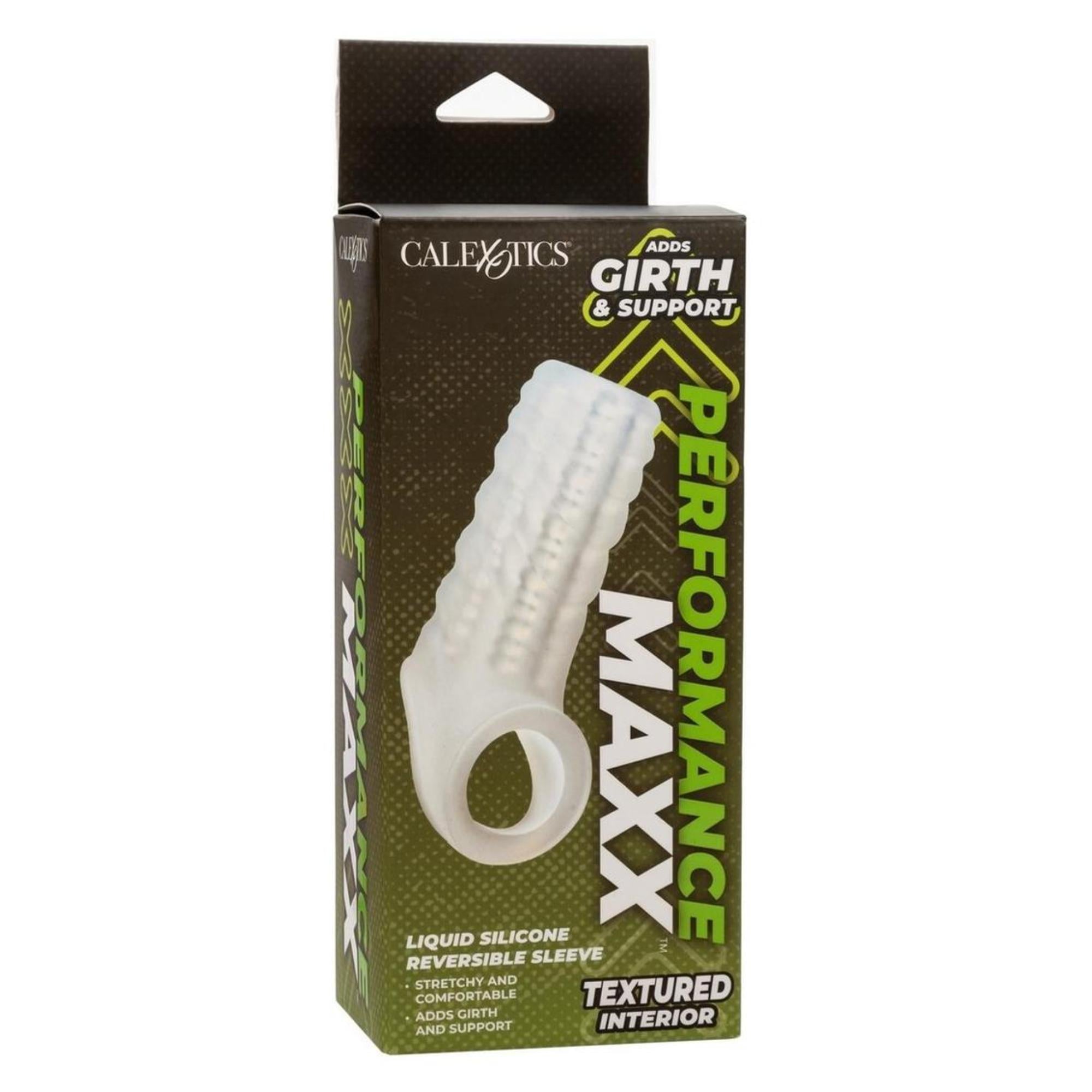 CalExotics Performance Maxx Liquid Silicone Reversible Sleeve