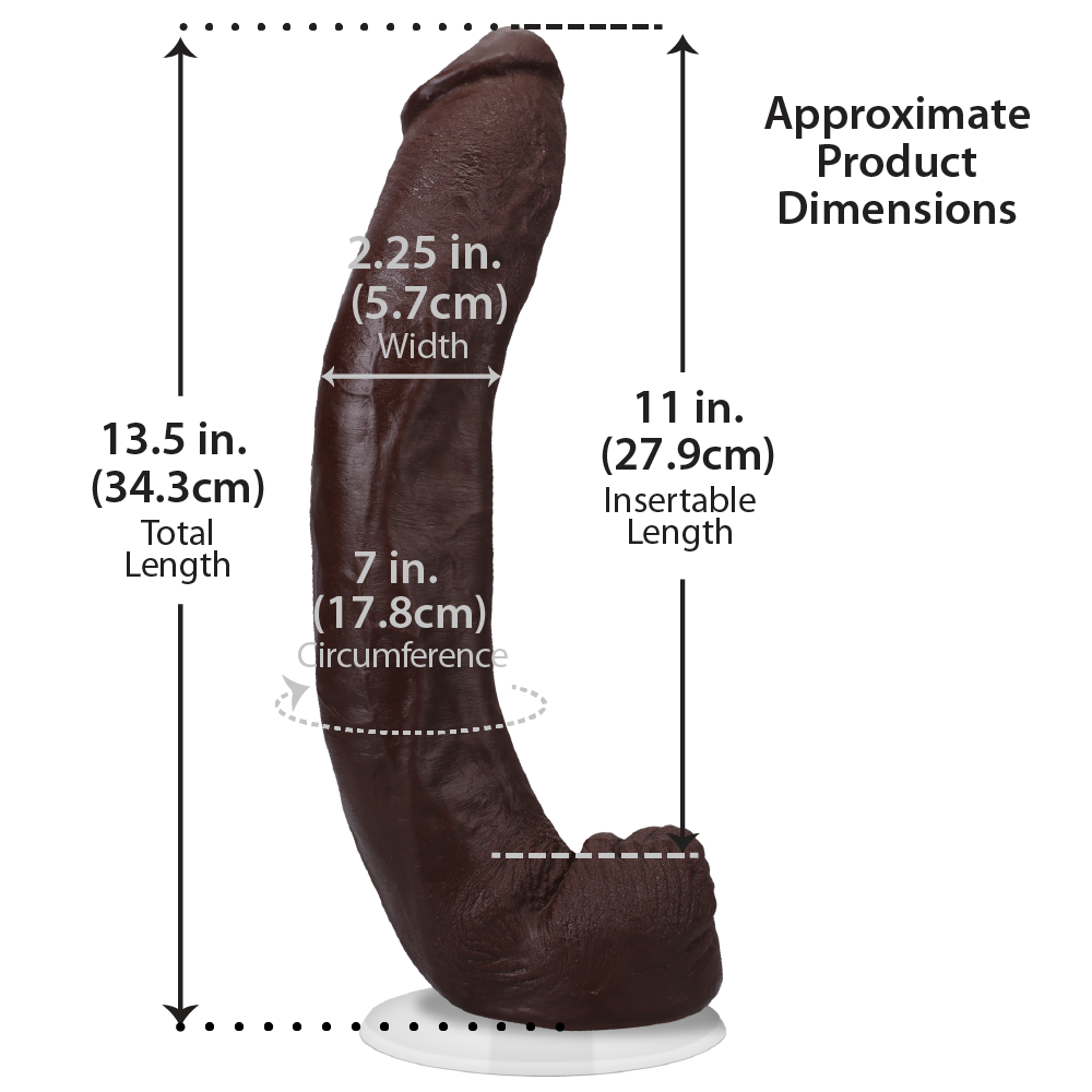 Signature Dildos Ultraskyn Dredd Dildo 13.5 inch