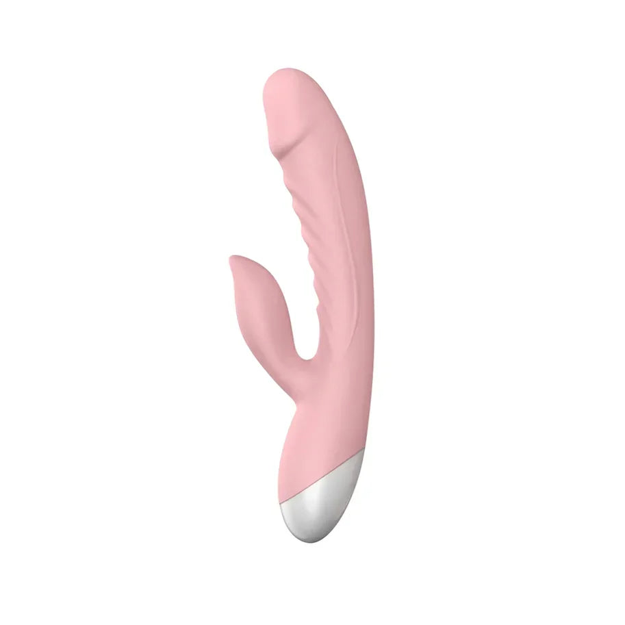 Luv Inc Rv20 Rabbit Vibrator Rechargeable Silicone Dual Stimulator