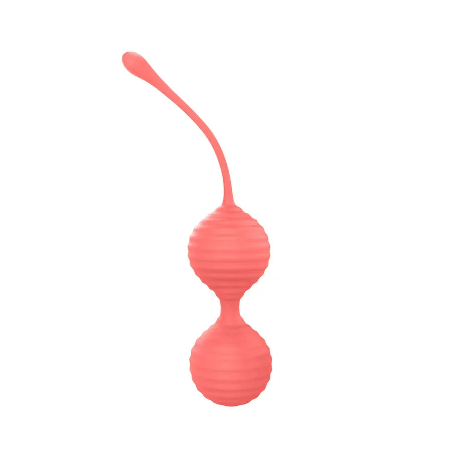 Luv Inc Kg88 Kegel Balls Ribbed Silicone 2-Piece Set