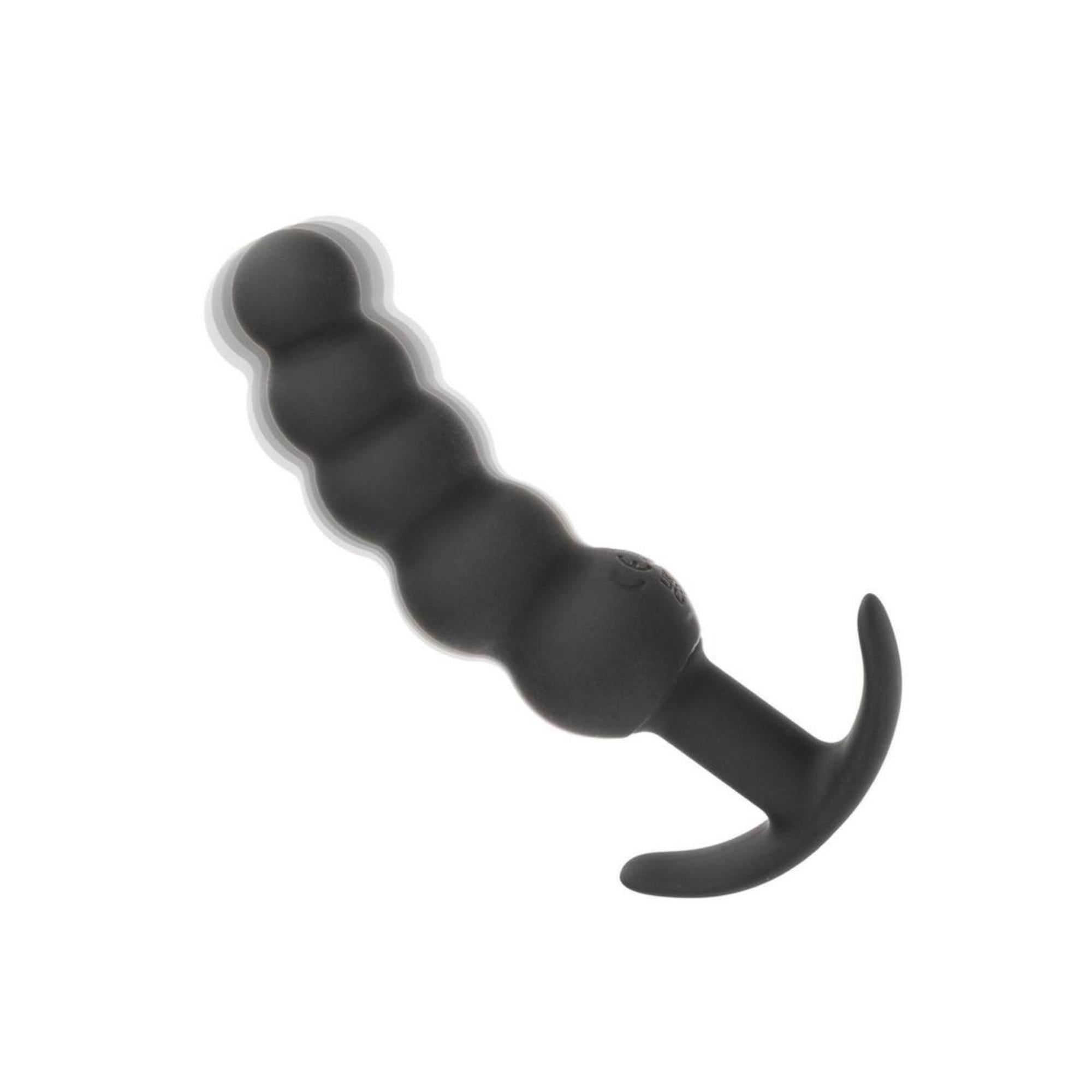 CalExotics Boundless Vibrating X5 Beaded Plug Rechargeable Silicone Anal Plug