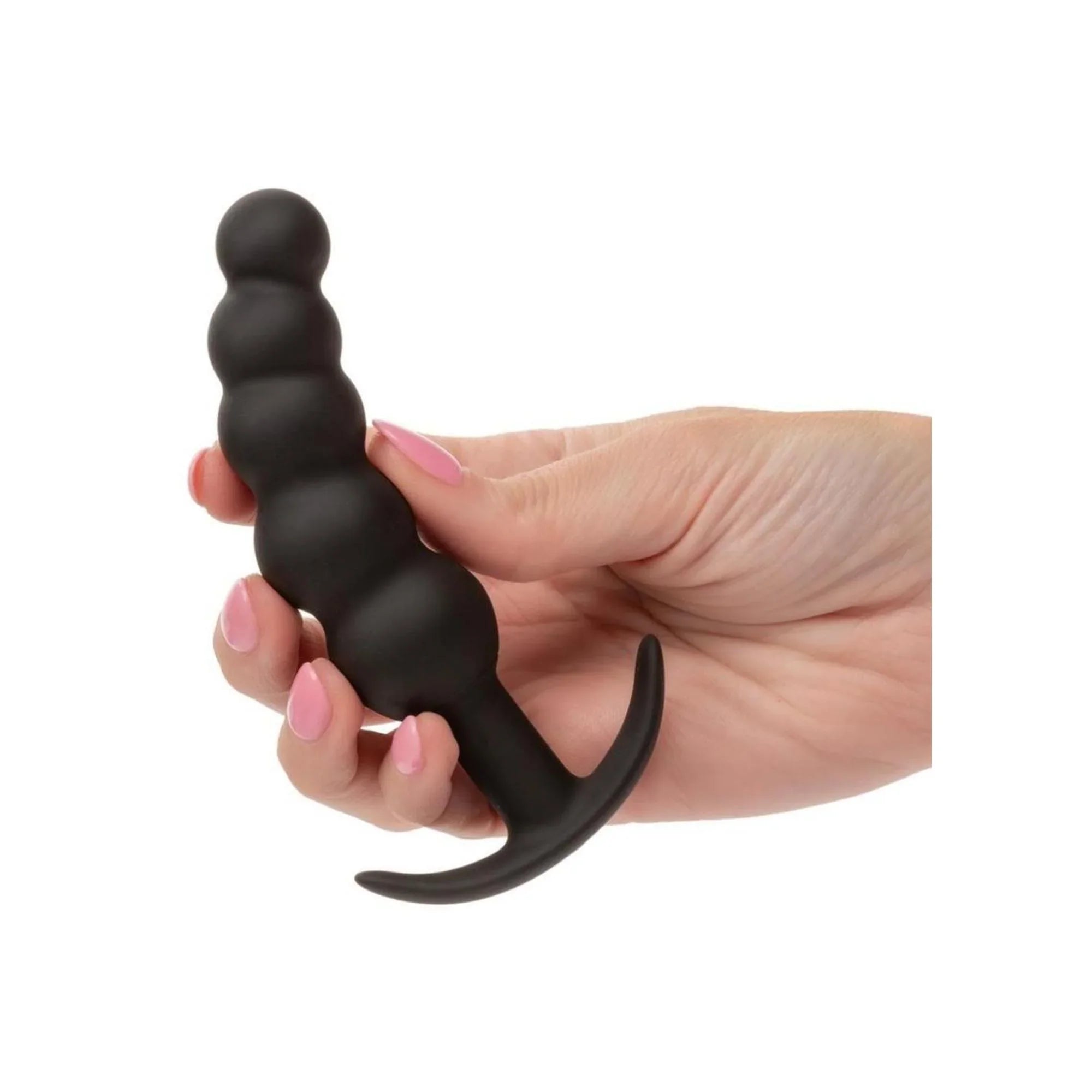 CalExotics Boundless Vibrating X5 Beaded Plug Rechargeable Silicone Anal Plug