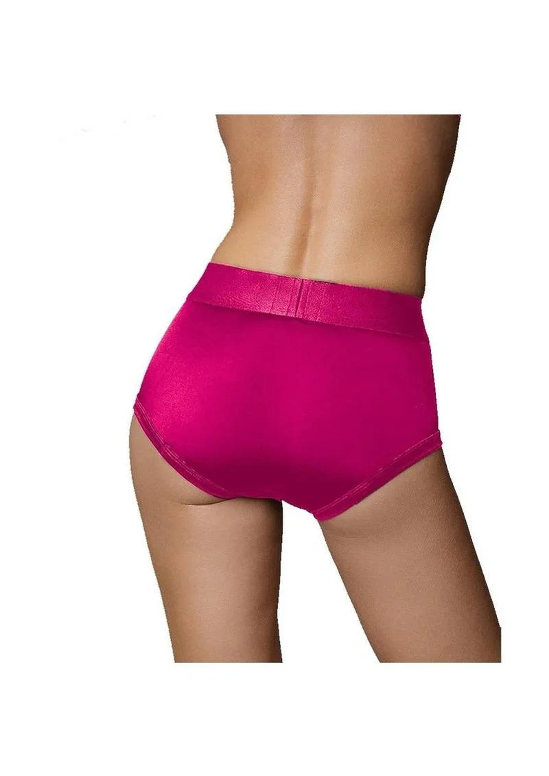 Ouch! Vibrating Strap-On Brief with Rechargeable Bullet
