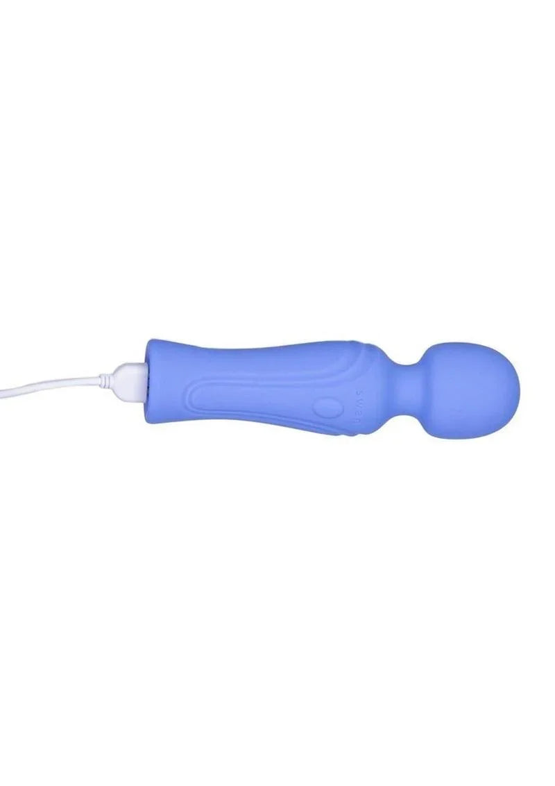 Swan Mini Wand Rechargeable Silicone Vibrator