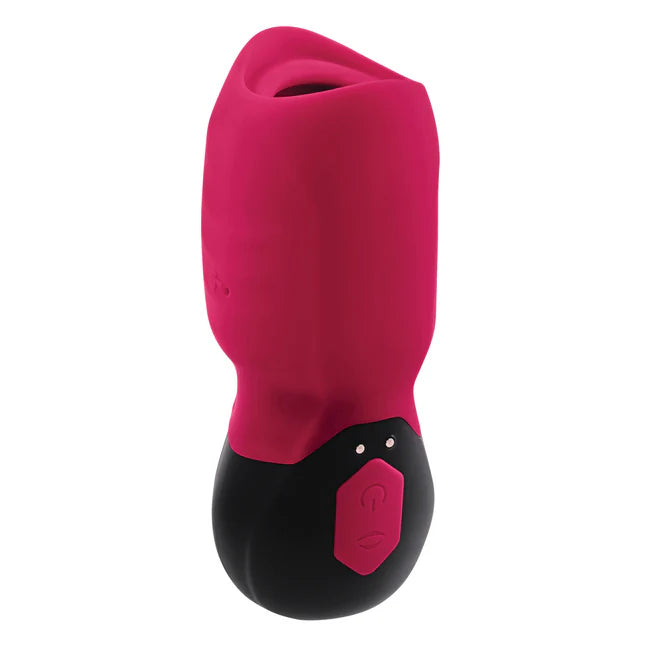Gender X Body Kisses Rechargeable Silicone Vibrating Suction Massager