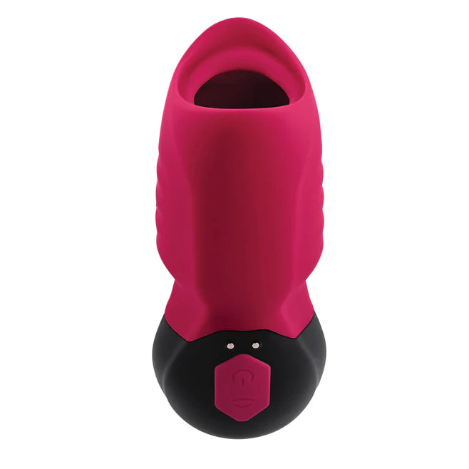 Gender X Body Kisses Rechargeable Silicone Vibrating Suction Massager